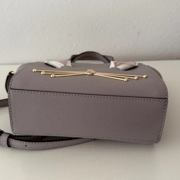 NWT KATE SPADE Mauve Hop To It Mini Hayden 3D Bunny Rabbit Novelty Crossbody Bag - Picture 7 of 9